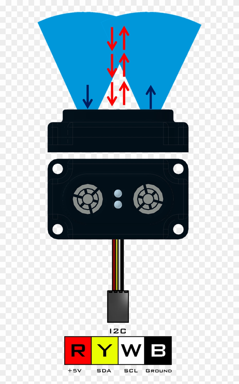 Picture Of Range Sensor Picture Of Range Sensor - Modern Robotics Color Sensor #1131571