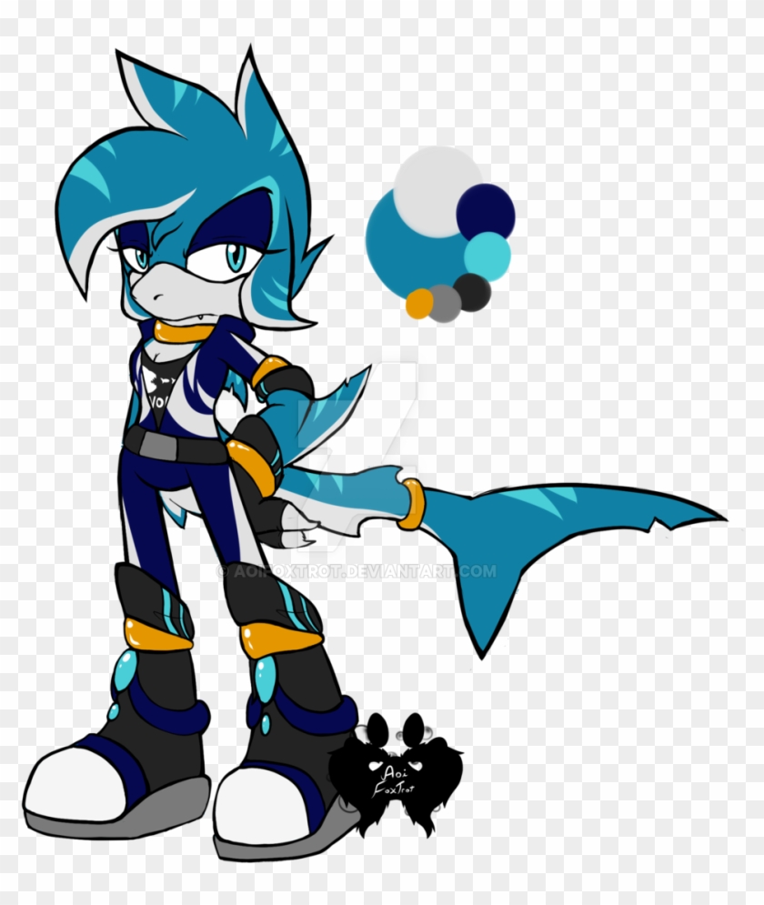 Cordelia The Shark Wip By Aoifoxtrot Cordelia The Shark - Sonic Fan Characters Sharks #1131660