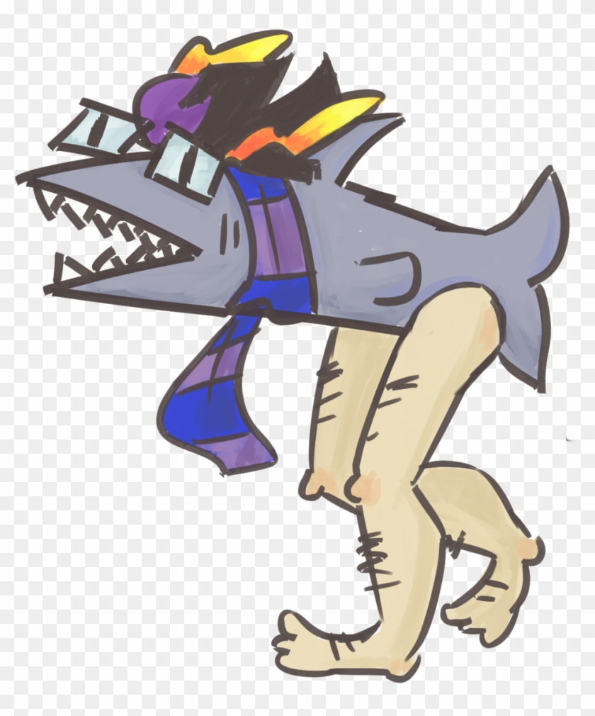 Eridan The Shark With Human Legs By Catshops - Shark With Human Legs #1131683