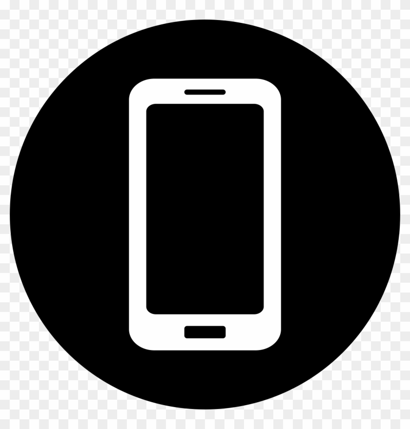 2017 By Cleveland Community Police Commission - Cell Phone Icon Circle #1131705