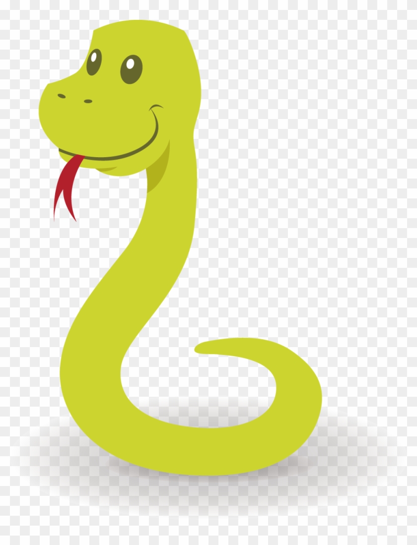 Snake Comics Clip Art - Cartoon Snake Png #1131707