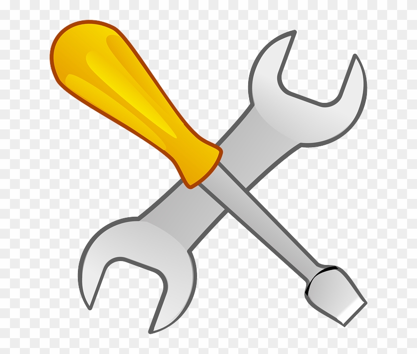 Building, Computer, Hand, Cartoon, Tools, Tool - Tools Clipart #1131850