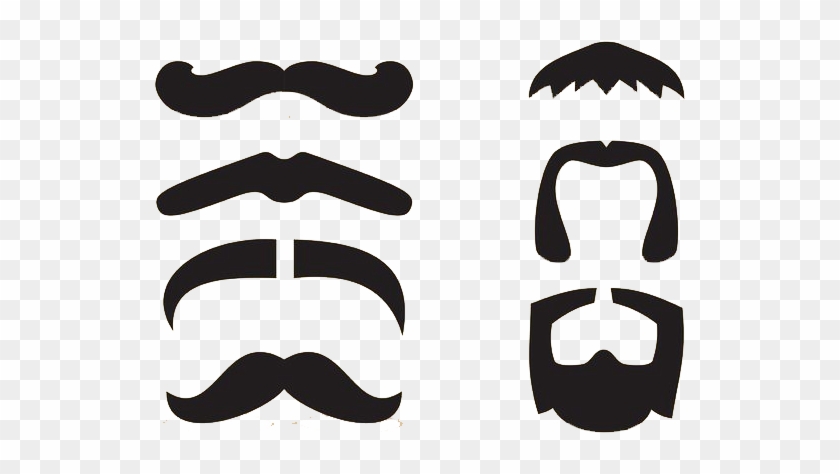 Moustache Beard Clip Art - Vector Graphics #1131885