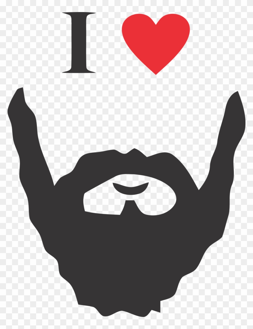 I Love Bearded Man Png By Giozaga - Beard Man Logo Png #1131900