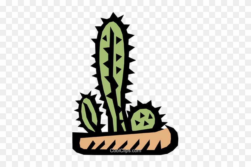 Cactus Royalty Free Vector Clip Art Illustration - Illustration #1131912