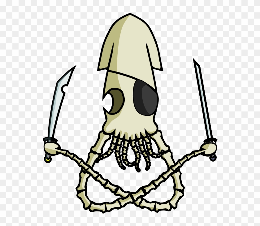 Undead Pirate Squid - Undead Pirate Squid #1131929