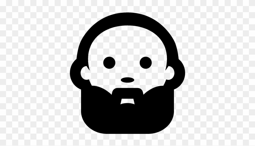 Bald Man With Beard Vector - Bald Man With Beard Icon #1131945