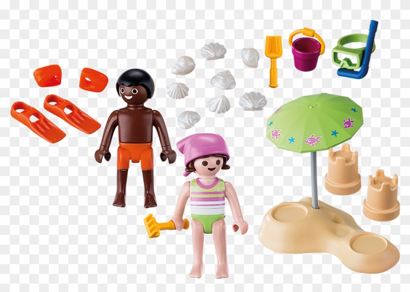 Http - //media - Playmobil - Com/i/playmobil/9085 Product - Playmobil 9085 Children At The Beach #1132051