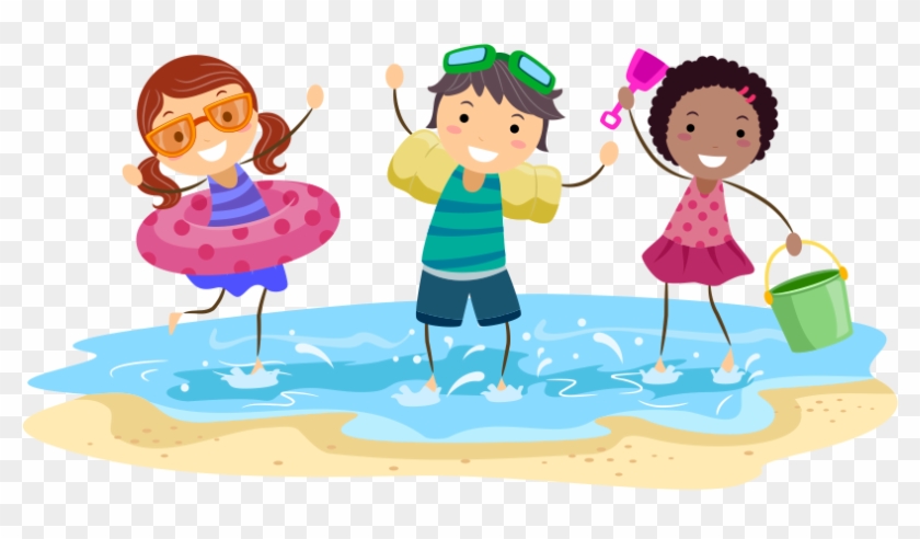 Resultado De Imagem Para Fundo Praia Png - Kids Beach Clipart #1132056