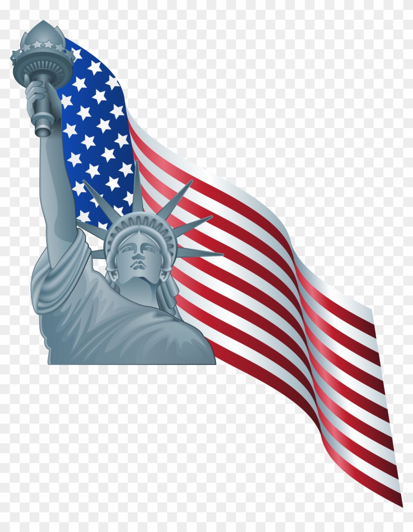 Statue Of Liberty Clipart Usa - Statue Of Liberty Clipart Usa #1132237