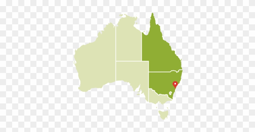 Map Of The Big Pacific Coast Touring Route, New South - Big Banana On A Map #1132282