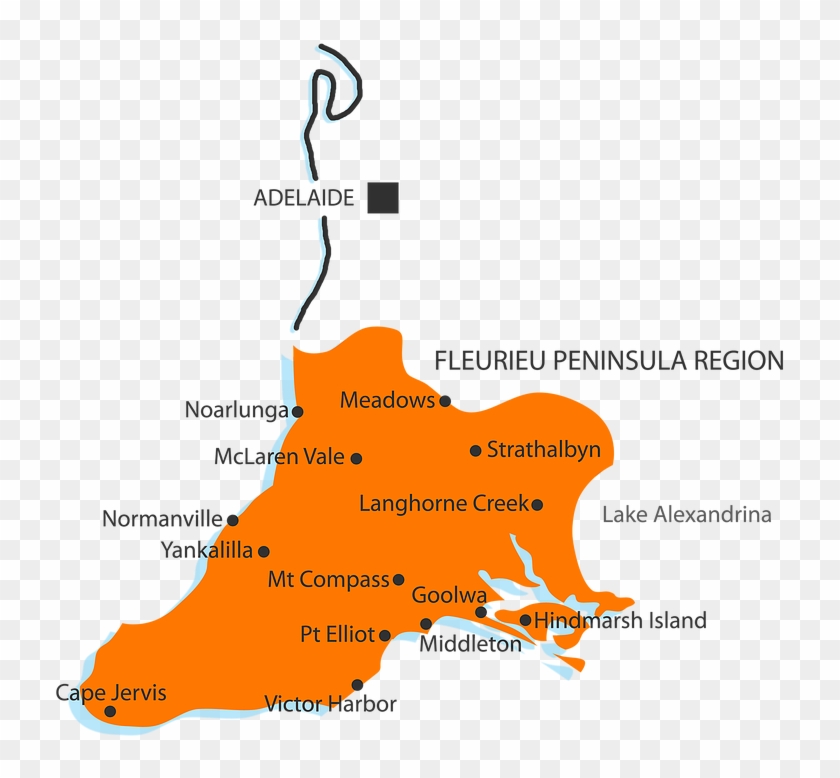 Fleurieu Peninsula Map - Fleurieu Peninsula Map #1132290