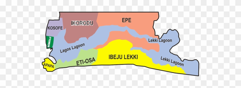 Cool Nicknames To Call Your Friends - Map Of Lagos State #1132296