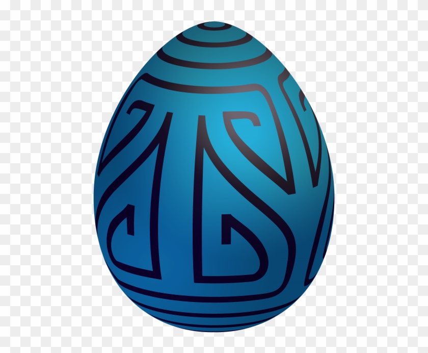 Free Png Easter Blue Decorative Egg Png Clip Art Png - Portable Network Graphics #1132301