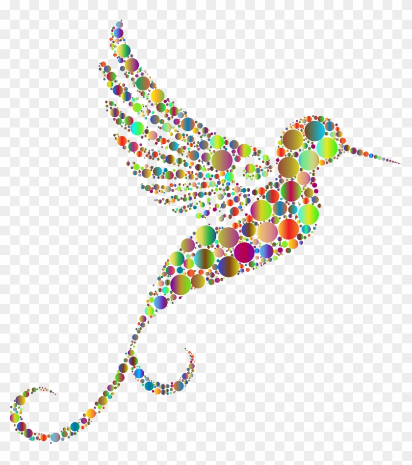 Hummingbird Circles 4 No Background - Hummingbird Images Clip Art #1132361
