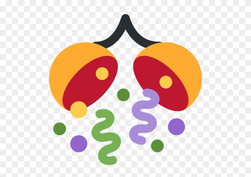 Twitter - Confetti Emoji Transparent #1132402
