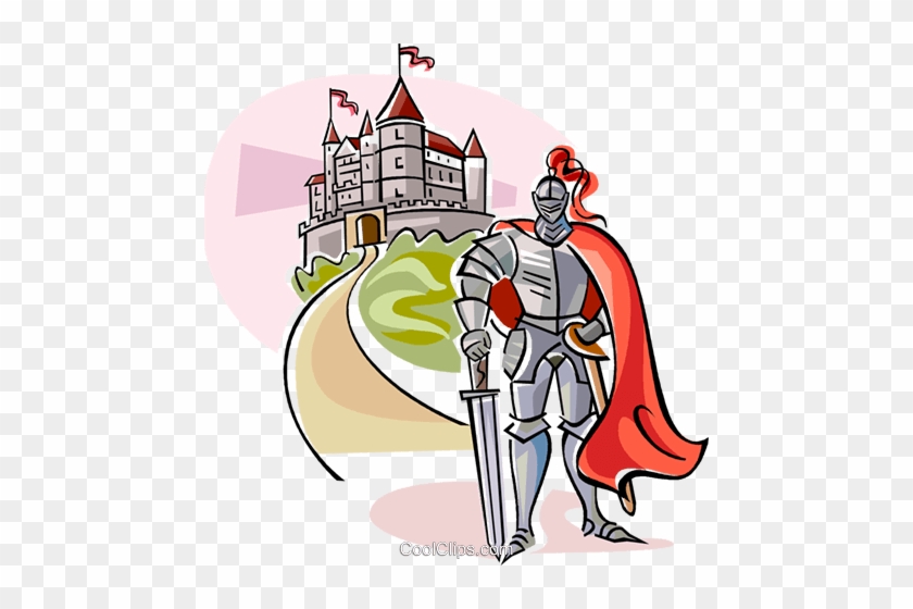 Wars Clipart History Subject - Knight Guarding A Castle #1132441