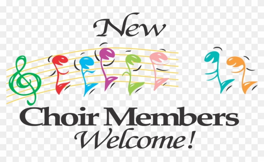 Pin Youth Choir Clip Art - New Choir Members Welcome #1132476