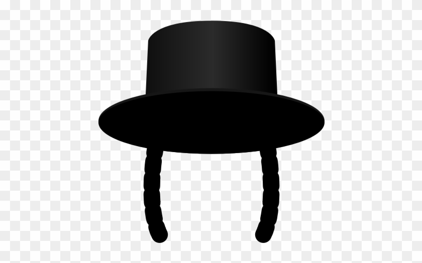 Clipart - Java - Rabbi Hat Clipart #1132519