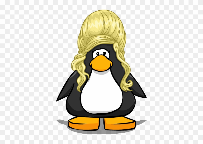 The Blonde Beehive From A Player Card - Blonde Club Penguin #1132539