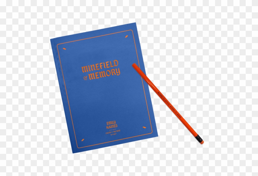 Autographed Minefield Of Memory Notebook Pencil - Document #1132553