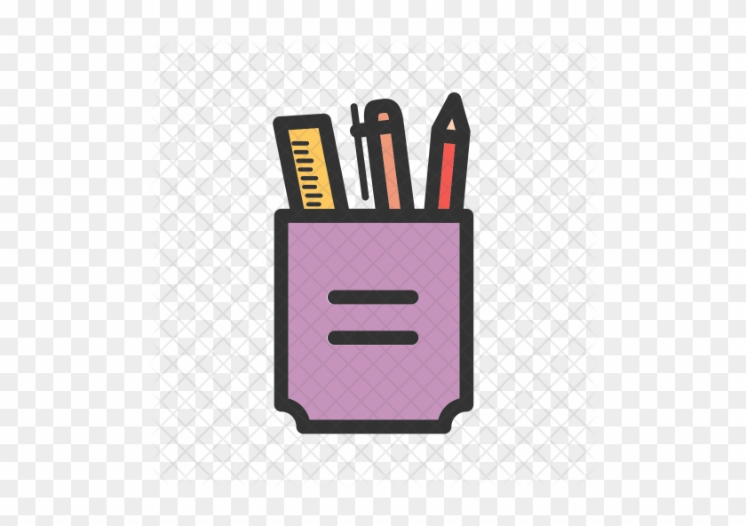 Stationery Holder Icon - Stationery #1132697