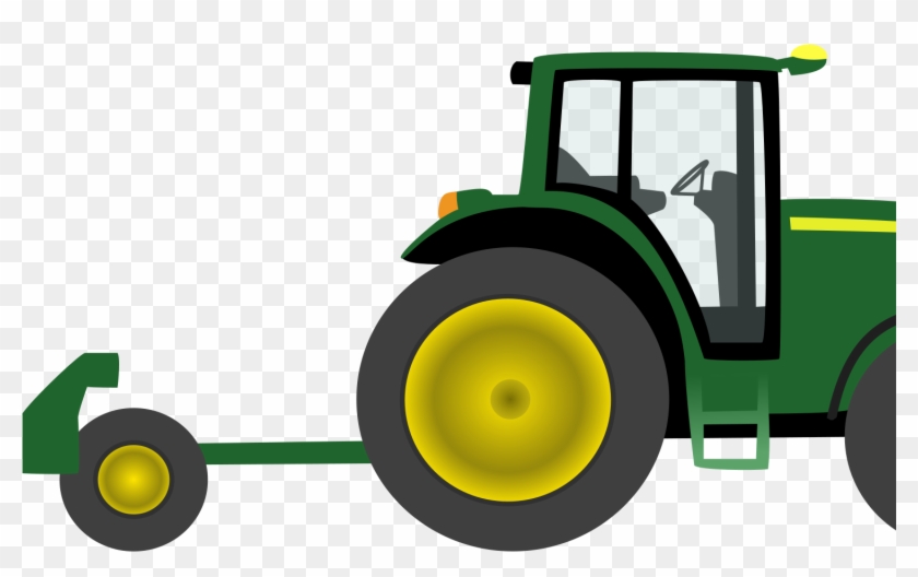 Farm Tractor Clip Art Clipart Farm Tractor With - Tractor Clipart Png #1132704