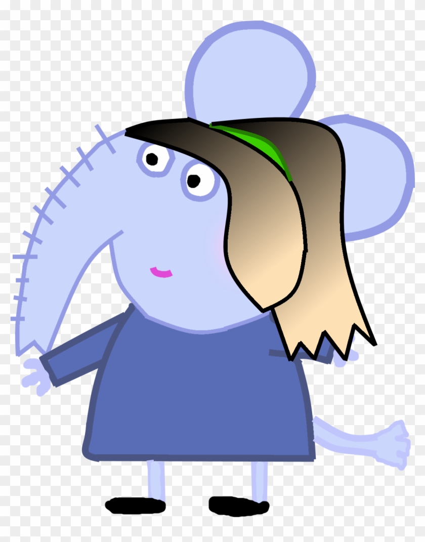 Elizabeth Elephant - Clip Art #1132743