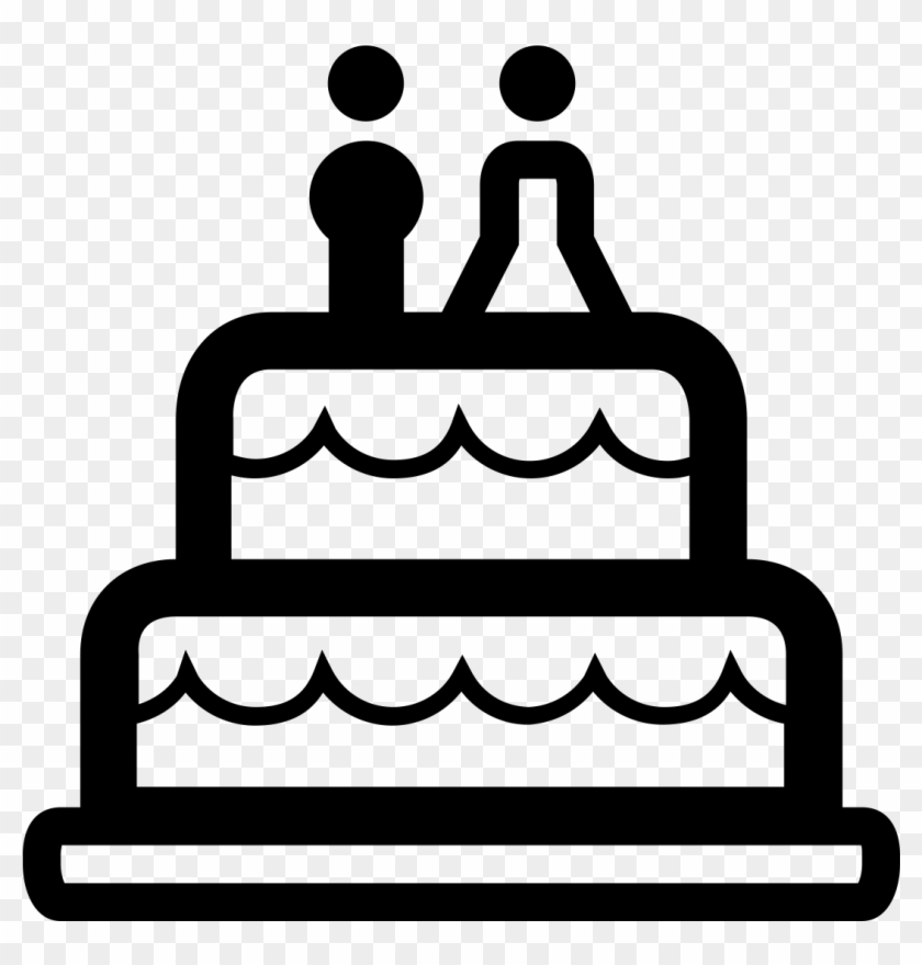 Wedding Cake Icon Png #1132921