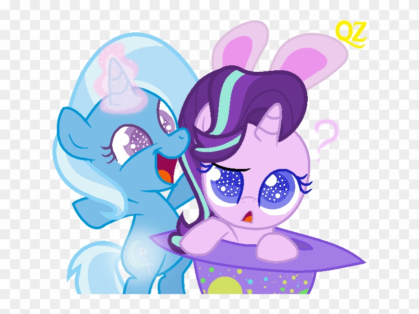 Mlp Trixie And Starlight- Fillies By Qz By Queenzodiac - Cartoon #1133021