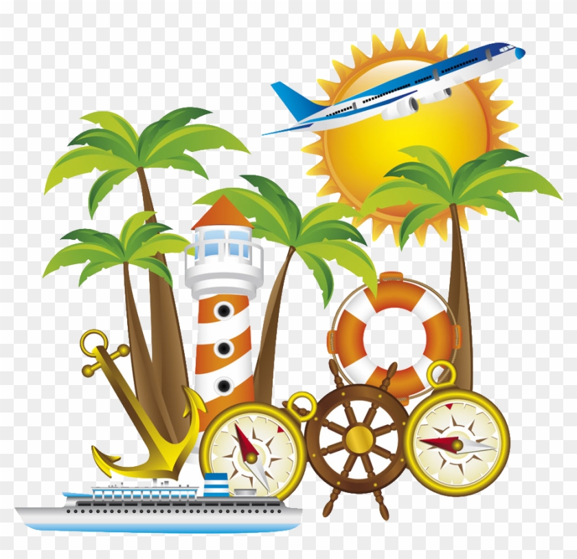 Vacation Drawing Line Art Clip Art - Summer #1133089