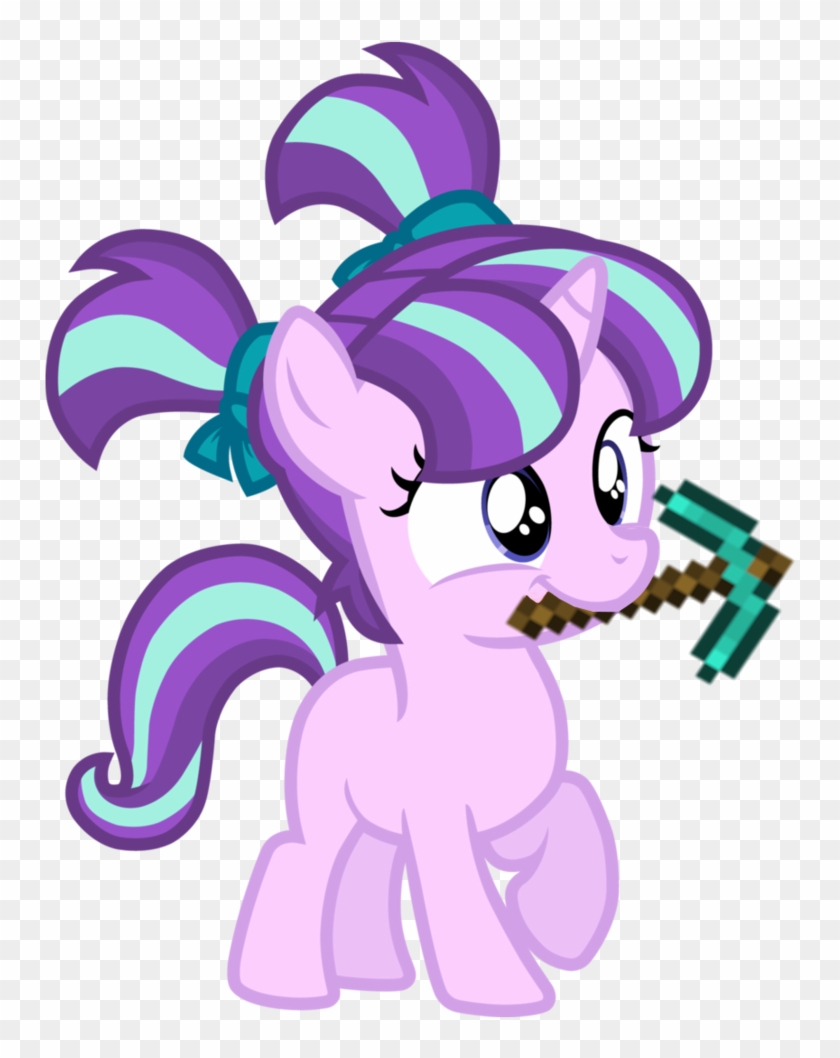 Monstie64, Cute, Diamond Pickaxe, Female, Filly, Gimp, - Filly Starlight Glimmer Mlp #1133128