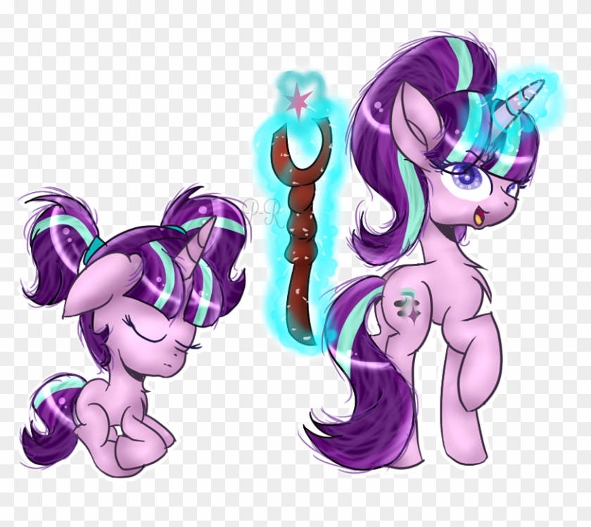 Rena Mlp 999, Duality, Filly, Glowing Horn, Magic, - Cartoon #1133130