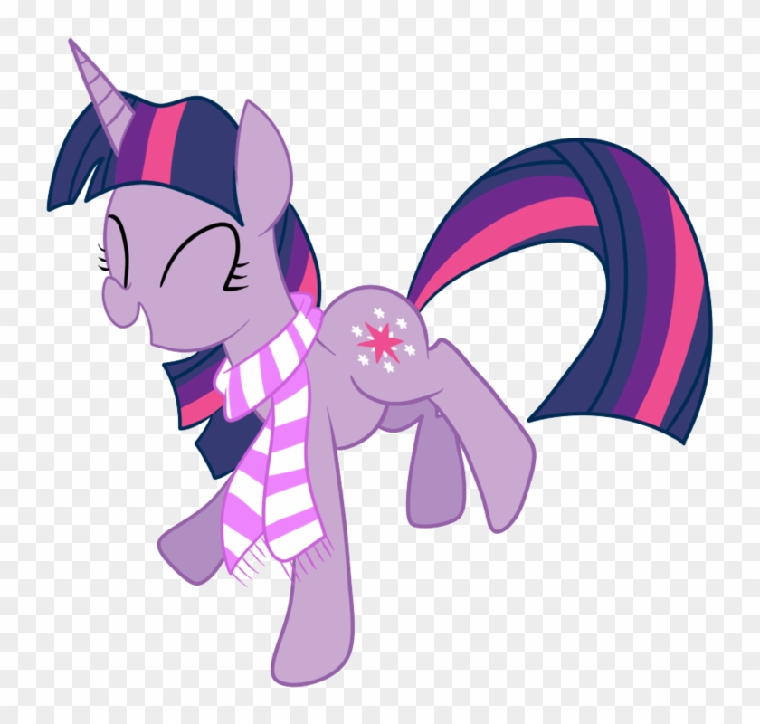 Twilight Sparkle Winter Wrap Up By The Sliver Stars - Cartoon #1133140