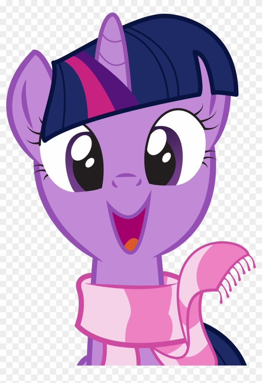 Twilight No Longer Has Her Winter Wrap Up Scarf - Twilight Sparkle Filly Cute #1133144