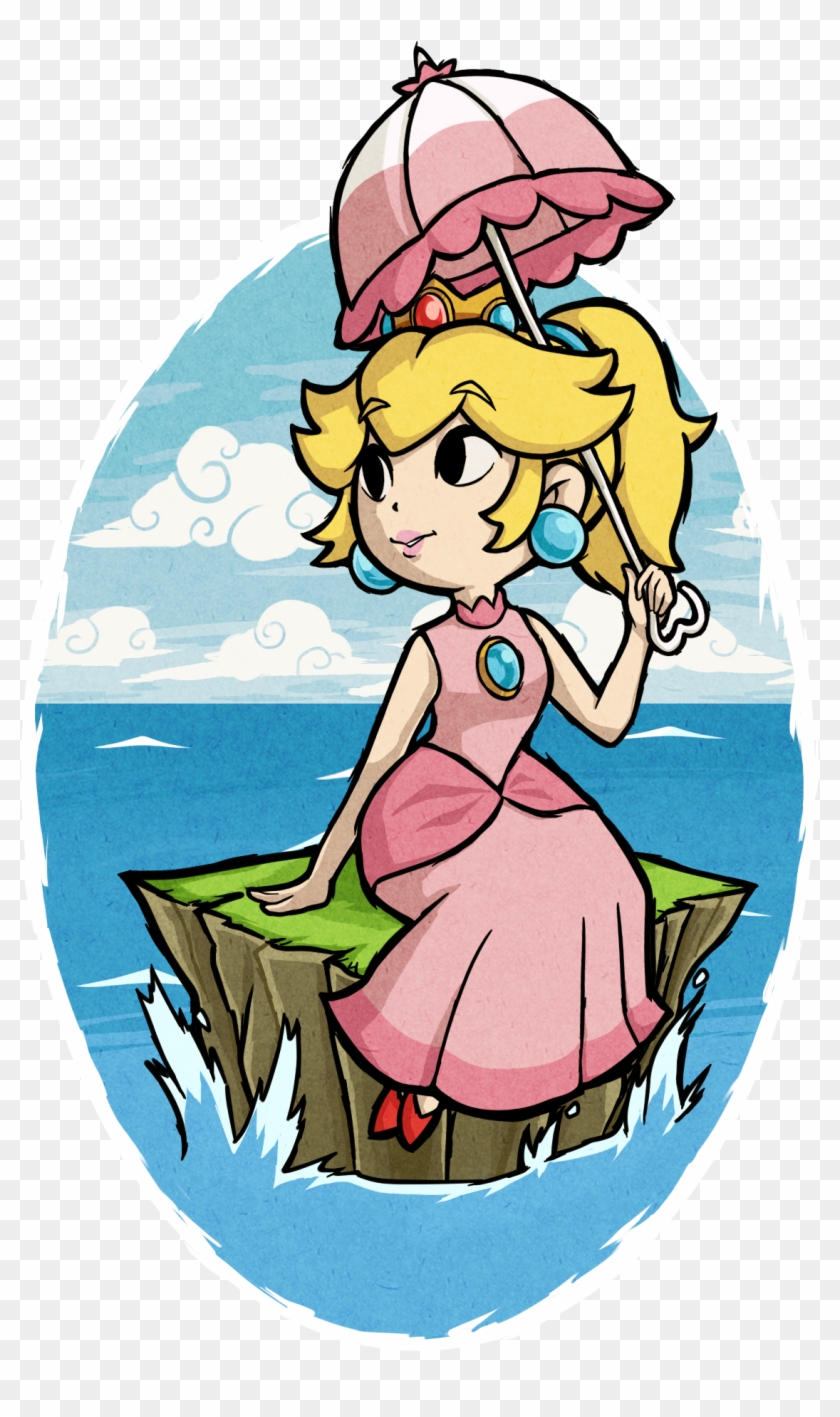 Wind Waker Peach At Sea By Decapitated-kittens - Super Mario Sunshine Outfit #1133209