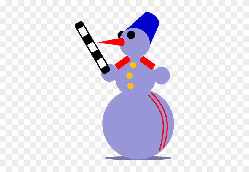 Bałwan Ruchu Policjant Wektor - Emo Snowman Png #1133218