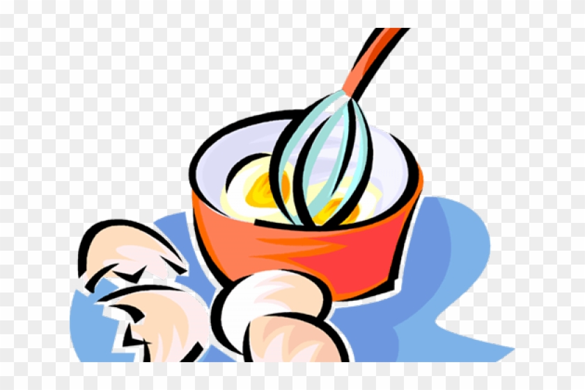 Egg Clipart Bowl - Whisk #1133219