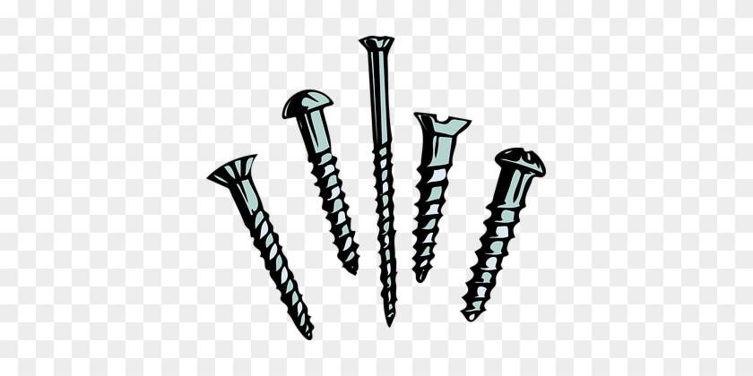 Screws Screw Nail Repair Rivet Handyman To - Screws Clipart #1133261