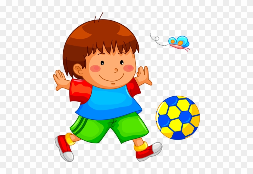 9 - Boy Play Outside Clip Art #1133272