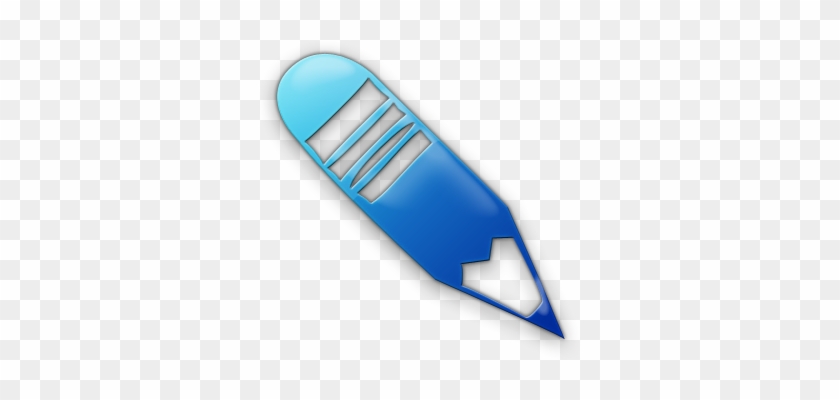Blue Pencil Icon - Pencil #1133354