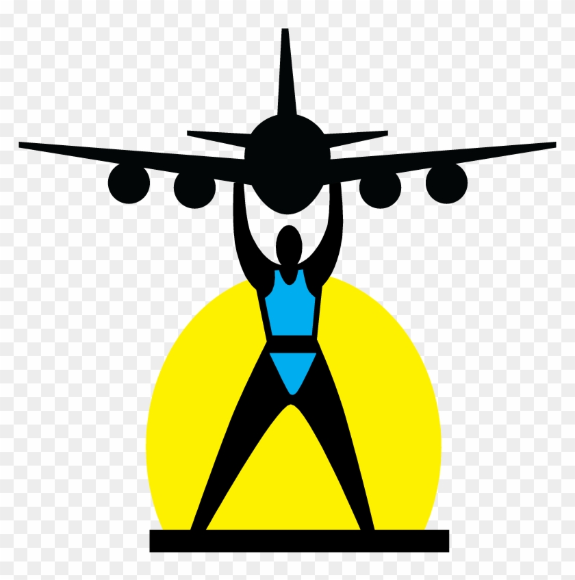 Lift An Aircraft Logo - Icono De Avion Volando #1133404