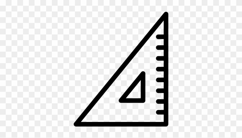 Triangular Ruler Vector - Measurement #1133474