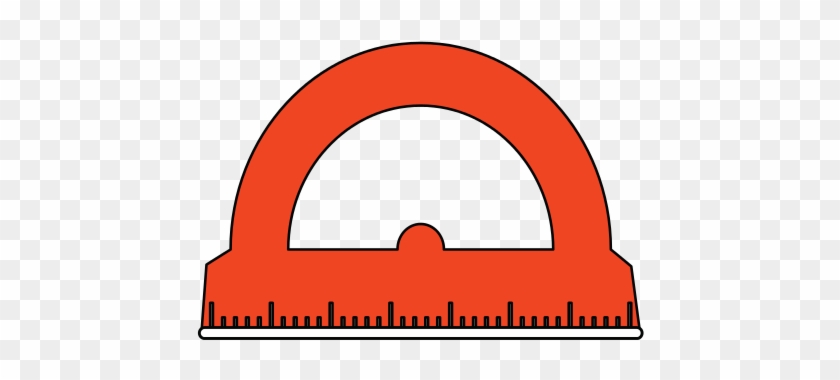 School Ruler Curve Icon - Sign #1133518