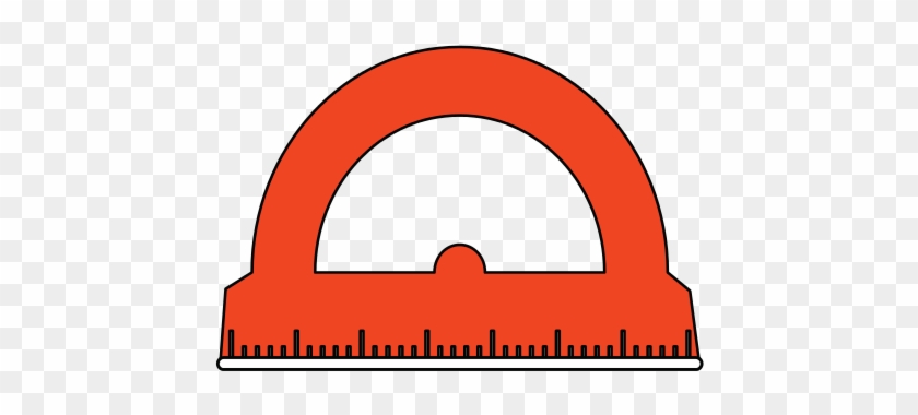 School Ruler Curve Icon - Sign #1133518
