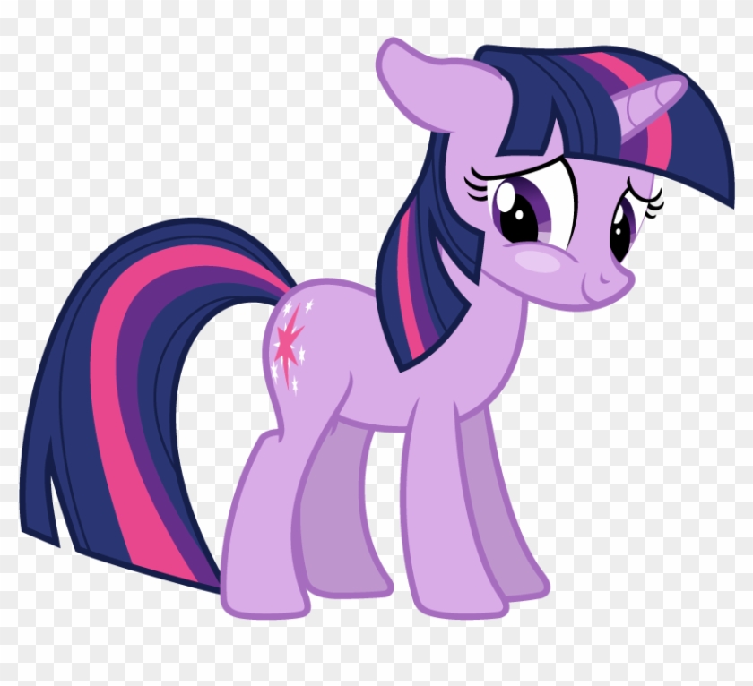 Twilight Sparkle Blushing By Punchingshark - My Little Pony Twilight Sparkle Pregnant #1133562