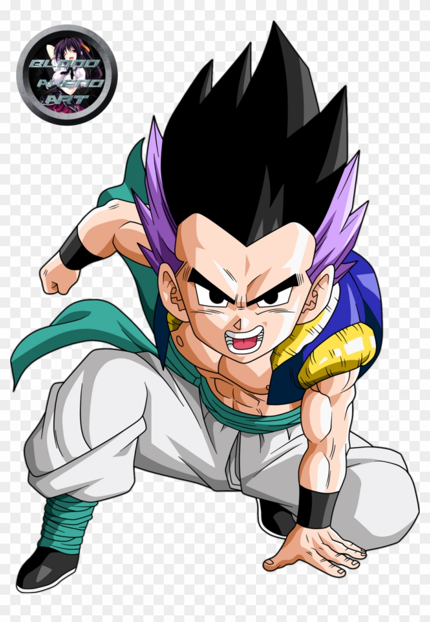 Dragon Ball Gotenks Render By Bloodakenoart Dragon - Dragon Ball Gotenks Render #1133599