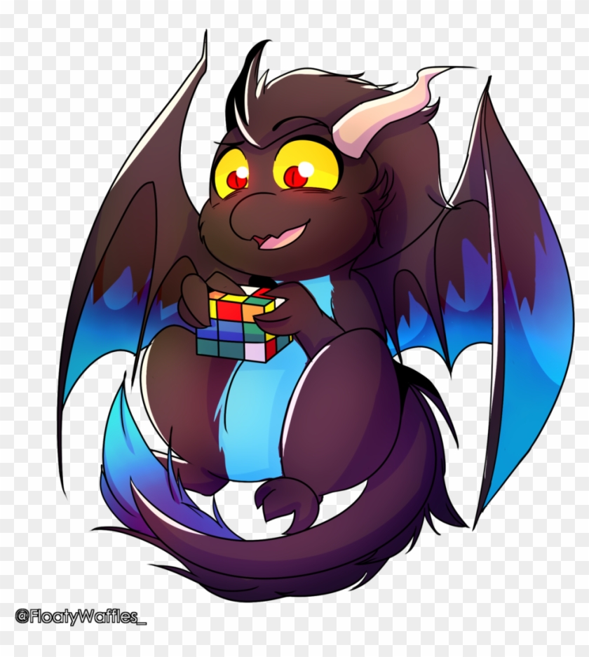 Riju The Lightning Dragon Ii Chibi Commission By Floatywaffles - Chibi #1133603