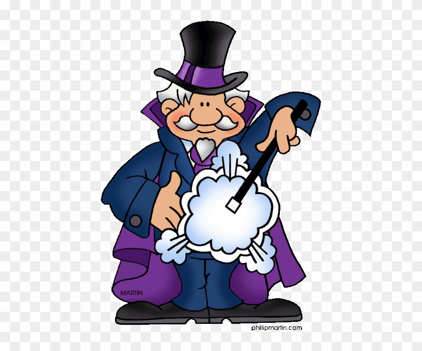 Magician Clipart Cartoon Person - Magician Gone Clipart #1133614