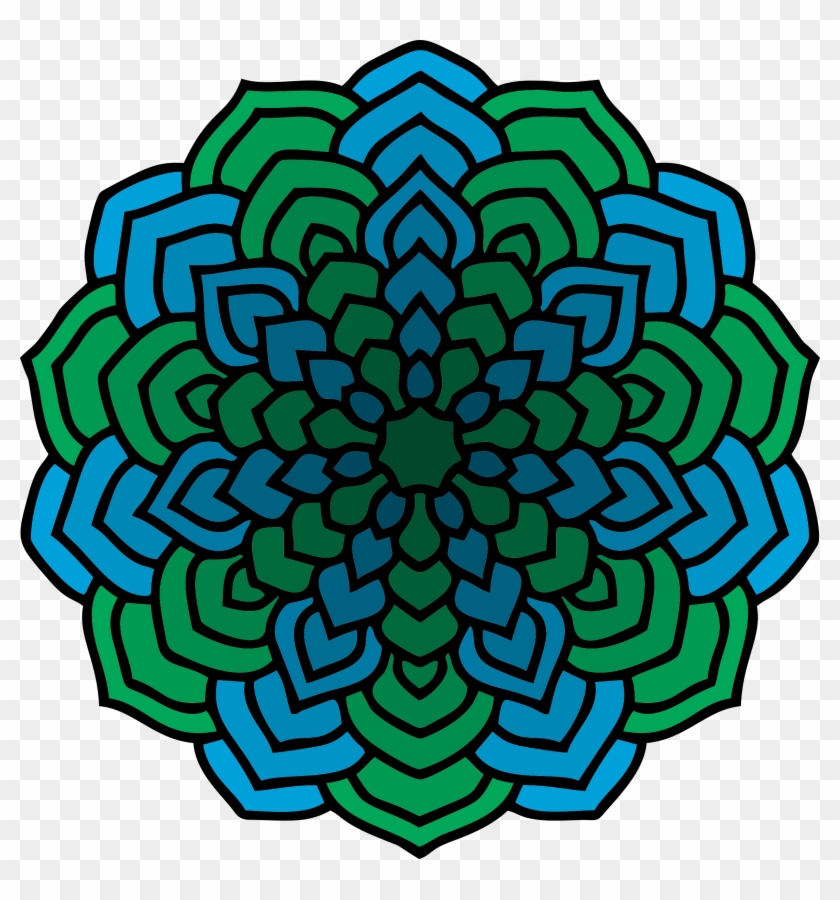Mandala 1 - Flor Mandala Para Imprimir #1133648
